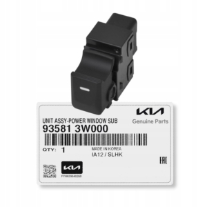 93581-3W000 | کلید شیشه بالابر GENUINE PARTS