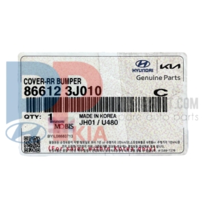 86612-3J010 | سپر عقب پایین MOBIS