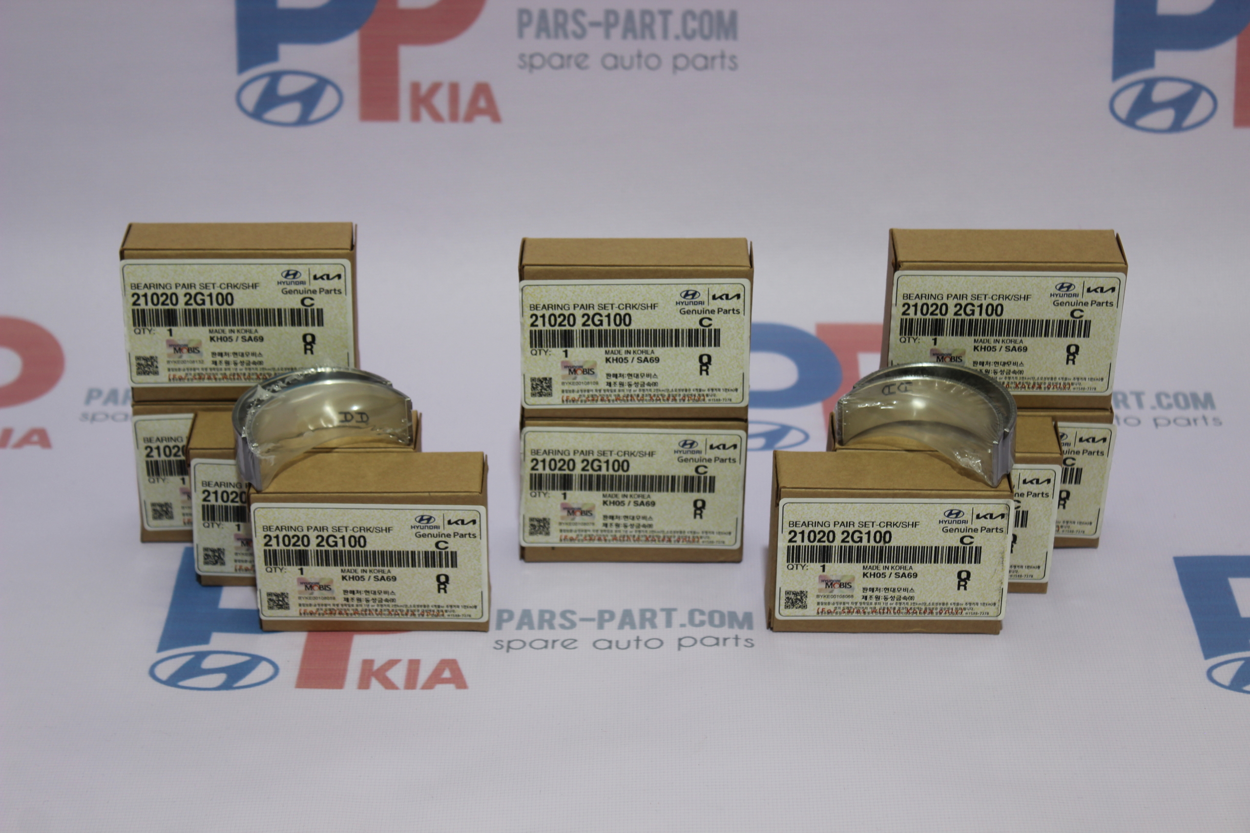 21020-2G100 | یاتاقان ثابت استاندارد آبی MOBIS