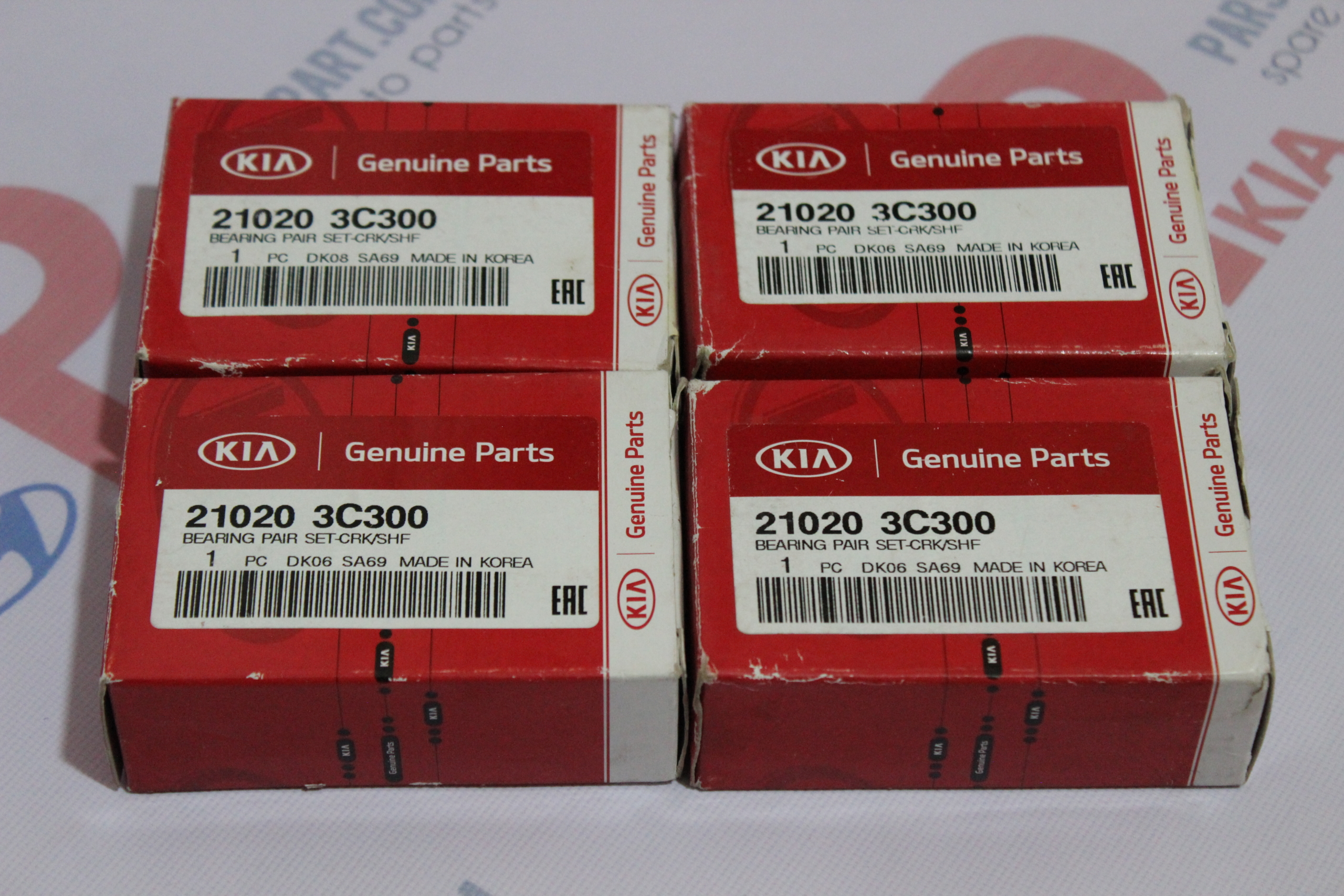 21020-3C300 | یاتاقان ثابت استاندارد زرد GENUINE PARTS - تصویر 2