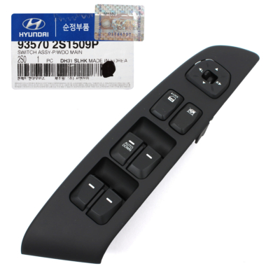 93570-2S1509P | مجموعه کلیدهای کنترلی درب جلو چپ MOBIS